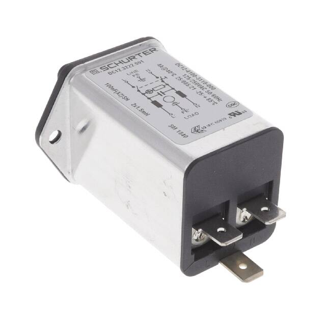 DC12.3222.001 SCHURTER Inc.  Plugs and Receptacles